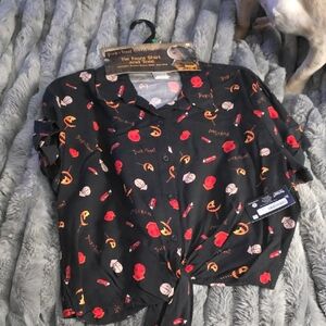 Spirit Tie Front Shirt and Tote